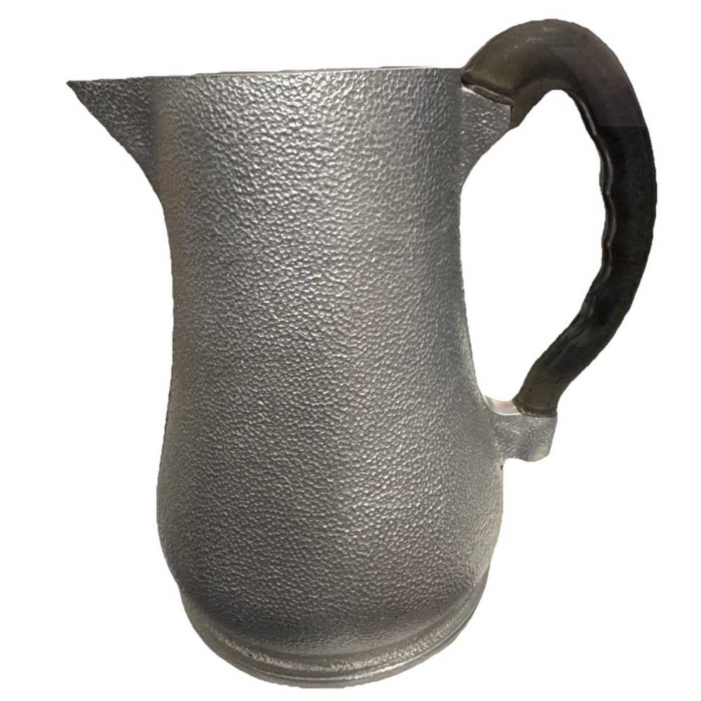 GUARDIAN Service Hammered Aluminum Water Pitcher Vintage MCM